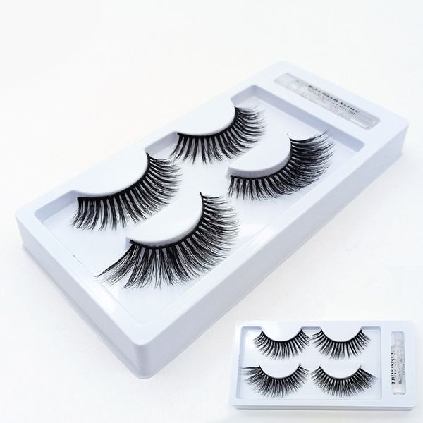 2 pairs mixed false eyelashes thick makeup 3d mink lashes soft eyelash extension fake eye lashes long mink eyelashes with glue
2 pairs mixed false eyelashes thick makeup 3d mink lashes soft eyelash extension fake eye lashes long mink eyelashes with glue