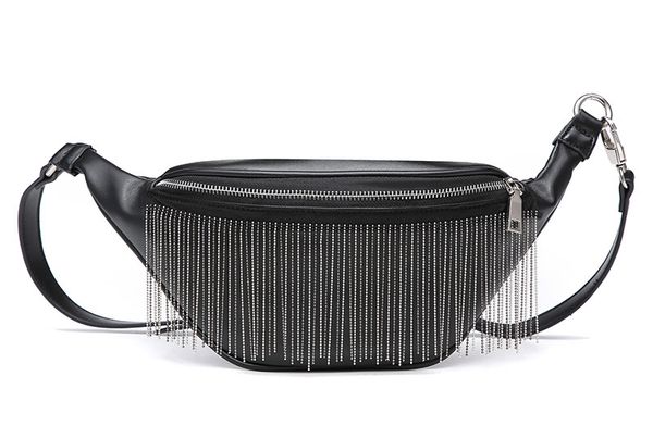 new woman tassels pu leather waist bags handy black ladies belt bags fashion fanny pack female crossbody chest bag
new woman tassels pu leather waist bags handy black ladies belt bags fashion fanny pack female crossbody chest bag