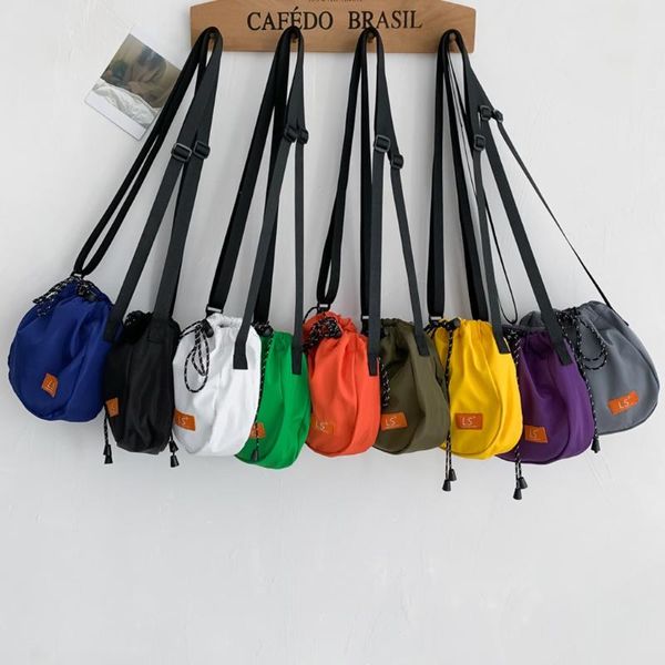 2020 women's fashion simple pure color waterproof nylon drawstring bag outdoor travel shoulder bag messenger
2020 women's fashion simple pure color waterproof nylon drawstring bag outdoor travel shoulder bag messenger
