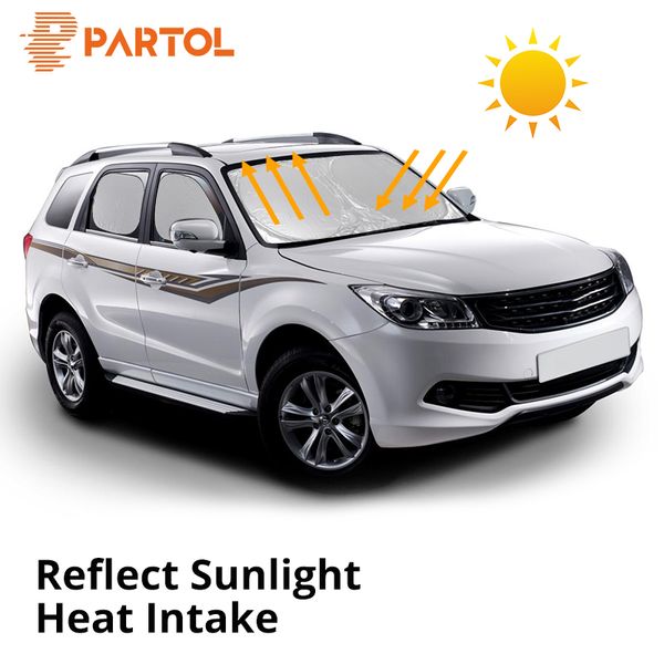 partol universal silver color coating protective auto sun shade cover car windshield visor window sunlight uv protect reflector
partol universal silver color coating protective auto sun shade cover car windshield visor window sunlight uv protect reflector