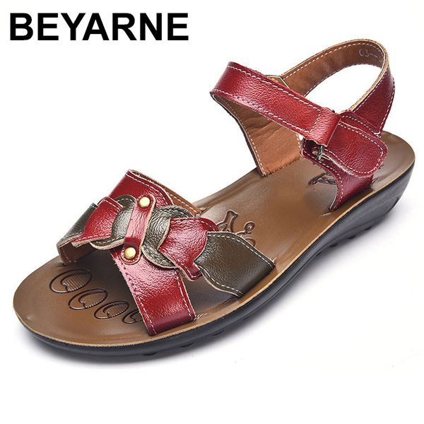 beyarne casual genuine leather sandals women wedge sandals platform summer shoes ladies sandalias beach shoes chaussures femme, Black
beyarne casual genuine leather sandals women wedge sandals platform summer shoes ladies sandalias beach shoes chaussures femme, Black