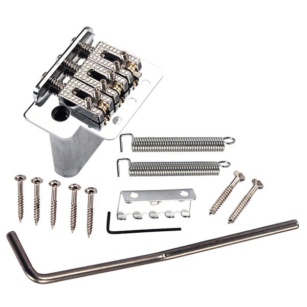 1 set zinc alloy roller saddle bridge tailpiece tremolo block silver for 3 string instruments
1 set zinc alloy roller saddle bridge tailpiece tremolo block silver for 3 string instruments