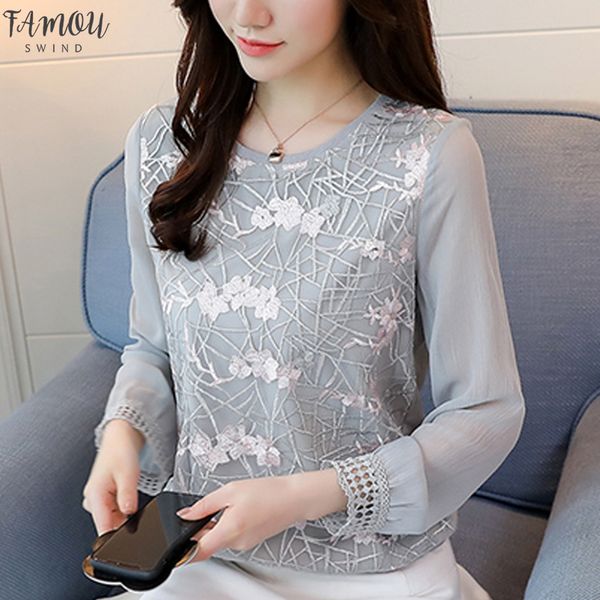 women s clothing blouses shirt 2020 spring new lace women o neck long sleeve autumn lace sweet shirt blusas 180e3, White
women s clothing blouses shirt 2020 spring new lace women o neck long sleeve autumn lace sweet shirt blusas 180e3, White