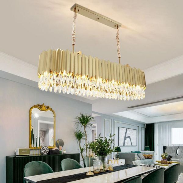 golden stainless steel crystal chandelier rectangular led restaurant lamp luxury living room l engineering decorative lamp
golden stainless steel crystal chandelier rectangular led restaurant lamp luxury living room l engineering decorative lamp