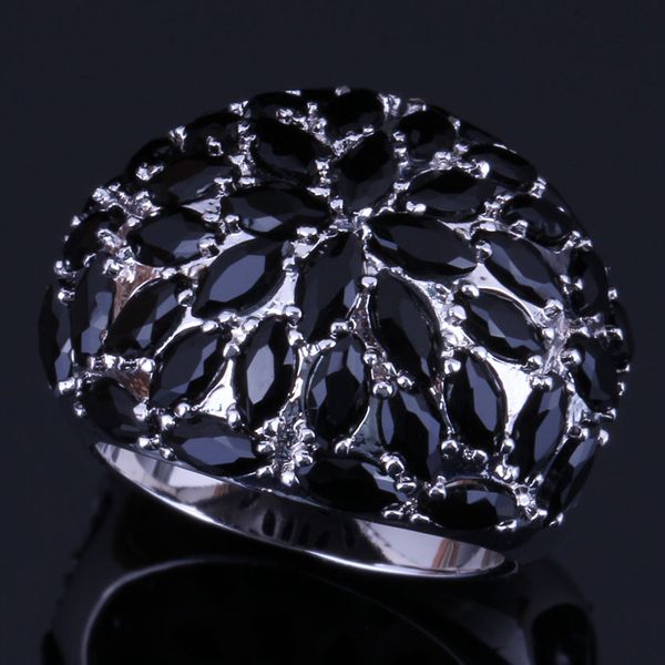 luxurious black cubic zirconia 925 sterling silver ring for women v0507, Golden;silver
luxurious black cubic zirconia 925 sterling silver ring for women v0507, Golden;silver