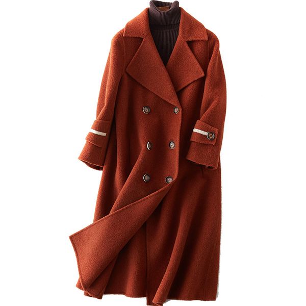 spring autumn coat women clothes 2020 apricot wool coat female jacket korean elegant ladies coats casacos abrigo mujer zt2206, Black
spring autumn coat women clothes 2020 apricot wool coat female jacket korean elegant ladies coats casacos abrigo mujer zt2206, Black