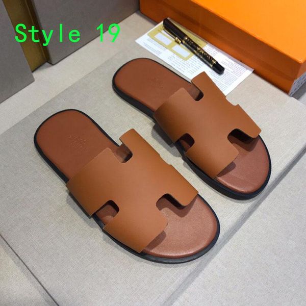 luxury mens slides flip flop leather flat fashion causal sandals non-slip summer beach slipper men shoes of size 38-45
luxury mens slides flip flop leather flat fashion causal sandals non-slip summer beach slipper men shoes of size 38-45