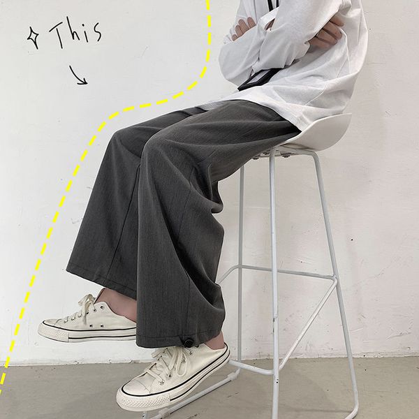 men's pants 2021 fashion loose casual hombre male ankle length banded trousers sports pantalones solid color black gray m-2xl
men's pants 2021 fashion loose casual hombre male ankle length banded trousers sports pantalones solid color black gray m-2xl