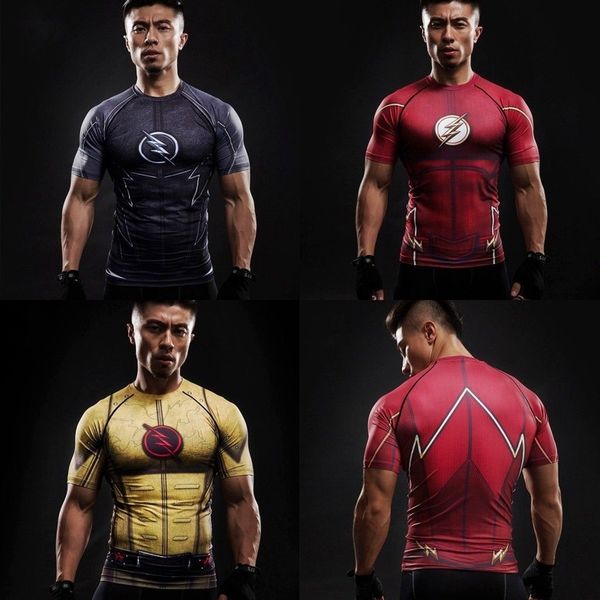 2019 adhemar 3d printed t-shirts men compression shirt short sleeve flash sport running shirt male, Black;blue
2019 adhemar 3d printed t-shirts men compression shirt short sleeve flash sport running shirt male, Black;blue