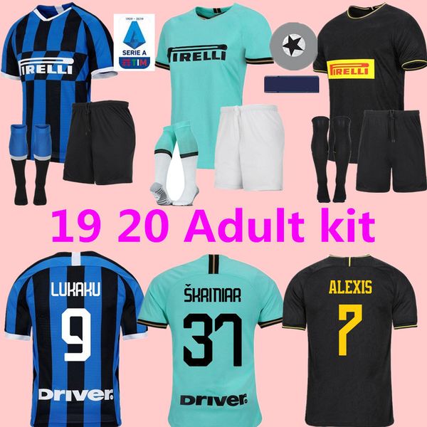 lukaku alexis lautaro skriniar inter 2019 2020 milan soccer jersey godin barella jersey 19 20 football kit shirts men sets uniform, Black
lukaku alexis lautaro skriniar inter 2019 2020 milan soccer jersey godin barella jersey 19 20 football kit shirts men sets uniform, Black