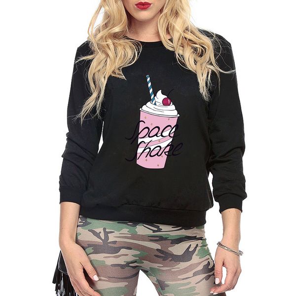 2019 fashion ice cream print women's sweatshirts hip-hop fitness hoodies for lady fall winter fleece streetwear kawaii tracksuit, Black
2019 fashion ice cream print women's sweatshirts hip-hop fitness hoodies for lady fall winter fleece streetwear kawaii tracksuit, Black