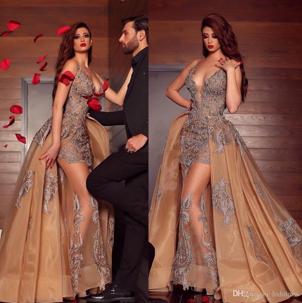 2019 amazing lace mermaid evening dresses with detachable train sheer plunging neck plus size prom gowns appliqued beaded formal party gowns, Black;red
2019 amazing lace mermaid evening dresses with detachable train sheer plunging neck plus size prom gowns appliqued beaded formal party gowns, Black;red