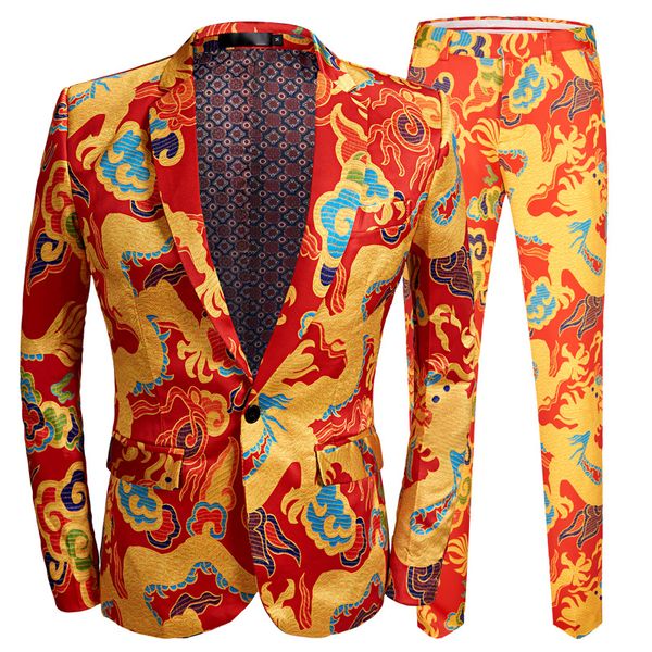 новый китайский стиль красный дракон печати костюм мужчины stage singer wear 2 шт набор slim fit свадебные tuxedo костюм бал партия, White;black
новый китайский стиль красный дракон печати костюм мужчины stage singer wear 2 шт набор slim fit свадебные tuxedo костюм бал партия, White;black