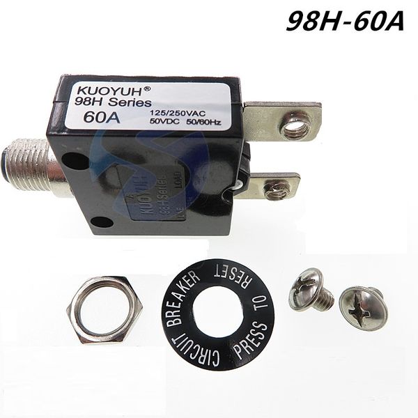 circuit breakers taiwan kuoyuh 98 series-60a overcurrent protector overload switch screw foot
circuit breakers taiwan kuoyuh 98 series-60a overcurrent protector overload switch screw foot