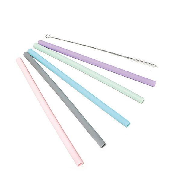 silicone accessories party travel portable kitchen straw set drinking bar flexible with cleaner brush reusable home bent
silicone accessories party travel portable kitchen straw set drinking bar flexible with cleaner brush reusable home bent