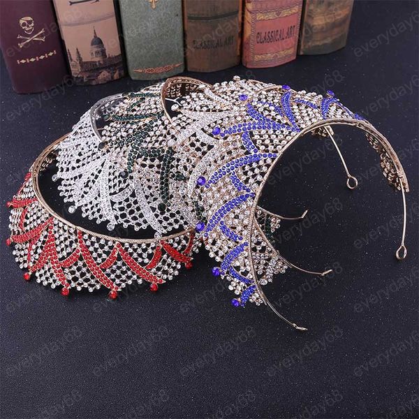 5 colors crystal rhinestone tiaras crowns headbands bride headpiece head chain jewelry women wedding hair accessories, White;golden
5 colors crystal rhinestone tiaras crowns headbands bride headpiece head chain jewelry women wedding hair accessories, White;golden