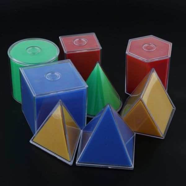8pcs multi-color detachable geometric solids, kids toddlers montessori math learning toy kit
8pcs multi-color detachable geometric solids, kids toddlers montessori math learning toy kit