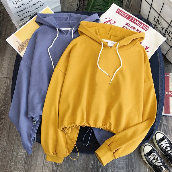 winter sweatshirt women's hoody long sleeve hoodies hooded pullover blouse with pocket soild sweatshirts for women, Black
winter sweatshirt women's hoody long sleeve hoodies hooded pullover blouse with pocket soild sweatshirts for women, Black