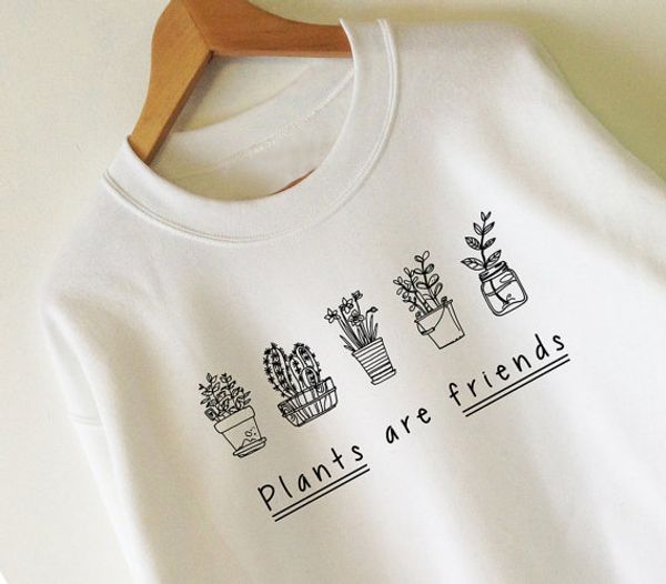 plants are friends letter womens hoodies cute flowers floral ladies sweatshirt fashion long sleeve hoodies casual, Black
plants are friends letter womens hoodies cute flowers floral ladies sweatshirt fashion long sleeve hoodies casual, Black