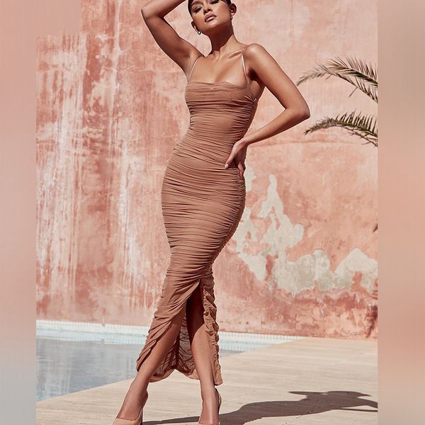 party dresses womens dress 2019 summer dress women long club elegant bodycon maxi dress slit strap mesh organza brown for party night, Black;gray
party dresses womens dress 2019 summer dress women long club elegant bodycon maxi dress slit strap mesh organza brown for party night, Black;gray