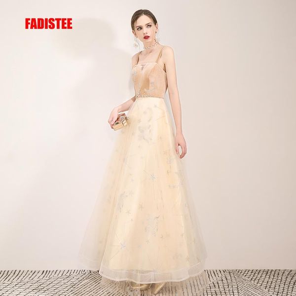 fadistee new arrival lace evening dresses prom party fomal double shoulder champagne modern a-line style floor length lace-up 2019, Black
fadistee new arrival lace evening dresses prom party fomal double shoulder champagne modern a-line style floor length lace-up 2019, Black