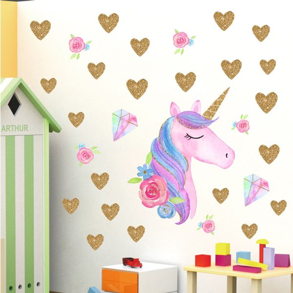 cute unicorn bling stars removable wall stickers decal art stickers vinyl home room decors
cute unicorn bling stars removable wall stickers decal art stickers vinyl home room decors