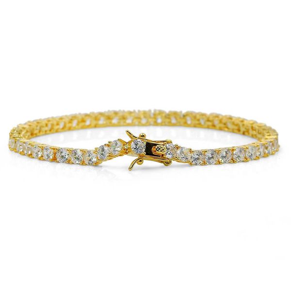 bracelet iced out tennis bracelet zirconia triple lock hiphop jewelry 1 row cubic designer men bracelets with box, Golden;silver
bracelet iced out tennis bracelet zirconia triple lock hiphop jewelry 1 row cubic designer men bracelets with box, Golden;silver
