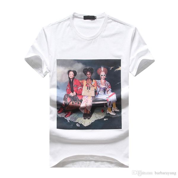 designer fashion luxury 2019 brand men t shirt 100% cotton summer casual t shirt with printing, White;black
designer fashion luxury 2019 brand men t shirt 100% cotton summer casual t shirt with printing, White;black
