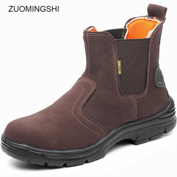 leather work boots safety shoes men boots with steel toe and sole erkek bot work shoes, Black
leather work boots safety shoes men boots with steel toe and sole erkek bot work shoes, Black