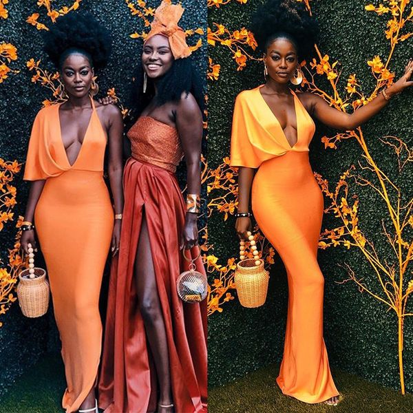 simple satin mermaid evening dresses yellow v-neck ruffle prom dress custom made sweep train elegant party gown cheap, Black;red
simple satin mermaid evening dresses yellow v-neck ruffle prom dress custom made sweep train elegant party gown cheap, Black;red