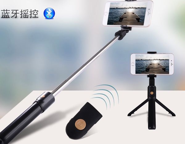 bluetooth selfie stick, tripod, universal selfie artifact, simple, easy to carry, to rotate and shoot as you like
bluetooth selfie stick, tripod, universal selfie artifact, simple, easy to carry, to rotate and shoot as you like