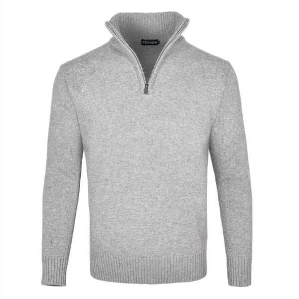 feinion men's sweater rib knit half zip pullover fall winter mock neck long sleeve jumper 770, White;black
feinion men's sweater rib knit half zip pullover fall winter mock neck long sleeve jumper 770, White;black