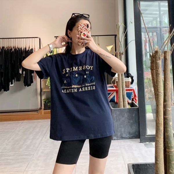 327# heavy industry full embroidery bear navy blue loose ladies short-sleeved t-shirt 327# heavy industry full embroidery bear navy blue loo, White
327# heavy industry full embroidery bear navy blue loose ladies short-sleeved t-shirt 327# heavy industry full embroidery bear navy blue loo, White