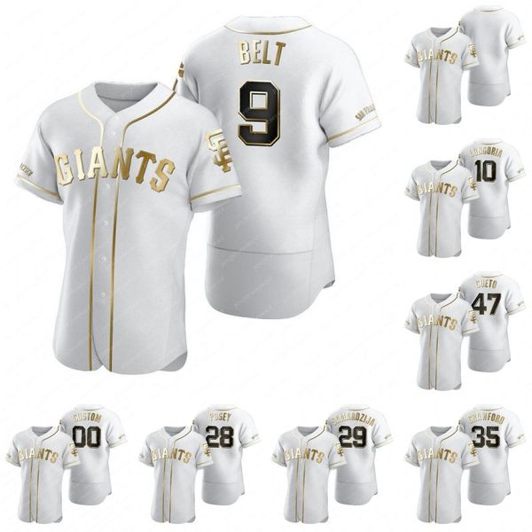 #9 belt white golden edition jersey 10 evan longoria buster28posey 29 jeff samardzija 35 crawford 47 johnny cueto baseball jerseys, Blue;black
#9 belt white golden edition jersey 10 evan longoria buster28posey 29 jeff samardzija 35 crawford 47 johnny cueto baseball jerseys, Blue;black
