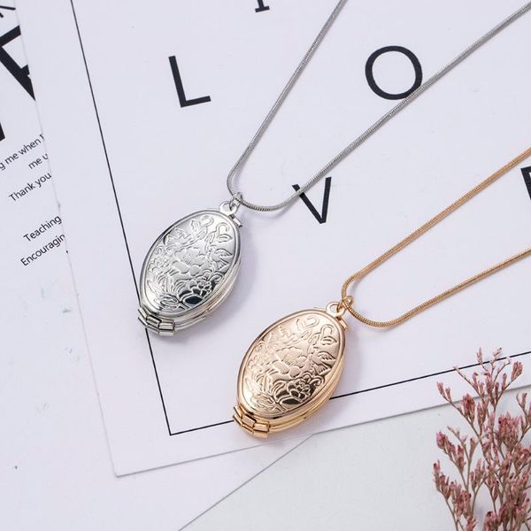 2020 necklace for women creative floral pattern p box pendant men flower openable necklace jewelry stainless steel jewelry, Silver
2020 necklace for women creative floral pattern p box pendant men flower openable necklace jewelry stainless steel jewelry, Silver