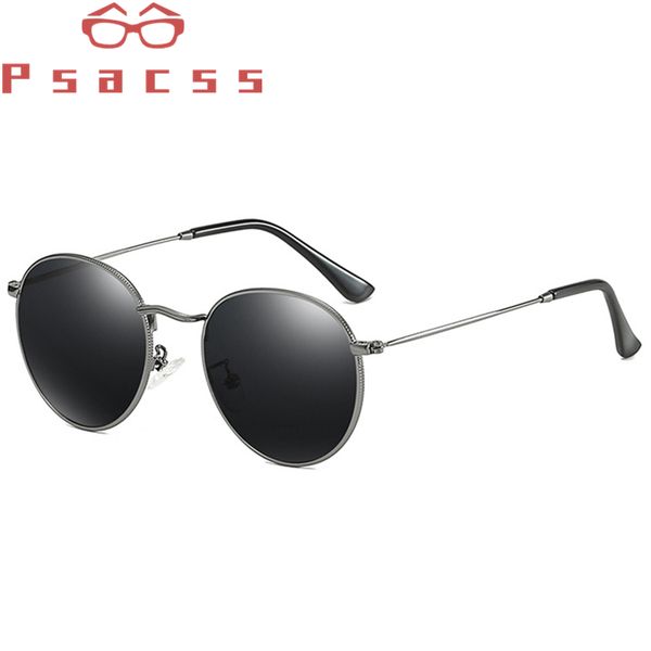 psacss 2020 polarized round sunglasses women/men small metal frame driver's vacation vintage glasses shades uv400, White;black
psacss 2020 polarized round sunglasses women/men small metal frame driver's vacation vintage glasses shades uv400, White;black