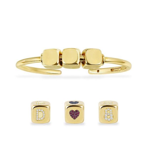 customize bangle custom fashion unique yellow gold color zircon initial letter numeral symbol dice open cuff bracelet for women
customize bangle custom fashion unique yellow gold color zircon initial letter numeral symbol dice open cuff bracelet for women