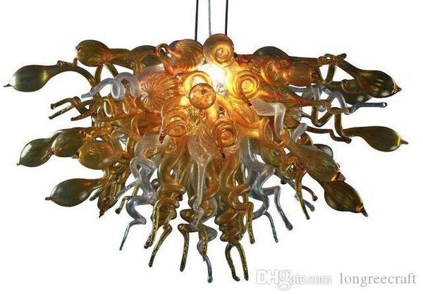 amber sunshine color diy tiered led flush mounted hand blown glass art chandelier lighting 
amber sunshine color diy tiered led flush mounted hand blown glass art chandelier lighting