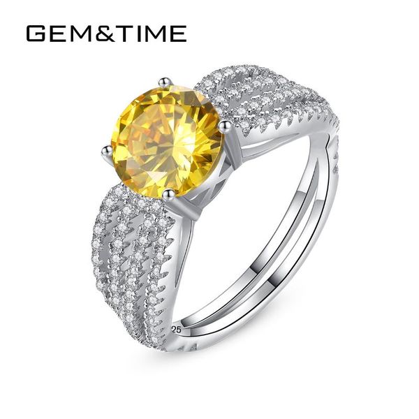 cluster rings gem&time created citrine big ring for women sterling 925 silver yellow gemstone wedding jewelry gift sr0059, Golden;silver
cluster rings gem&time created citrine big ring for women sterling 925 silver yellow gemstone wedding jewelry gift sr0059, Golden;silver