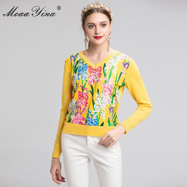 moaayina fashion designer knitting pullovers sweater spring women long sleeve floral casual knitting sweater plus size 2xl, White;black
moaayina fashion designer knitting pullovers sweater spring women long sleeve floral casual knitting sweater plus size 2xl, White;black