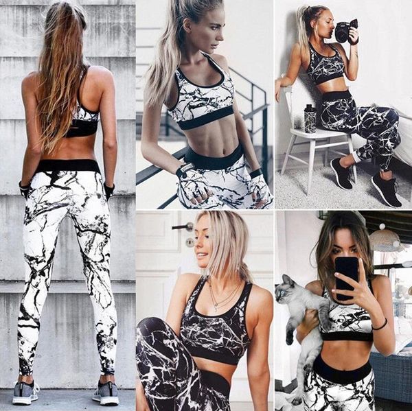 womens active yoga suits fashion printing yoga set casual marble pattern sportswear new 2020 slim tracksuits leggings 2 styles, Gray
womens active yoga suits fashion printing yoga set casual marble pattern sportswear new 2020 slim tracksuits leggings 2 styles, Gray