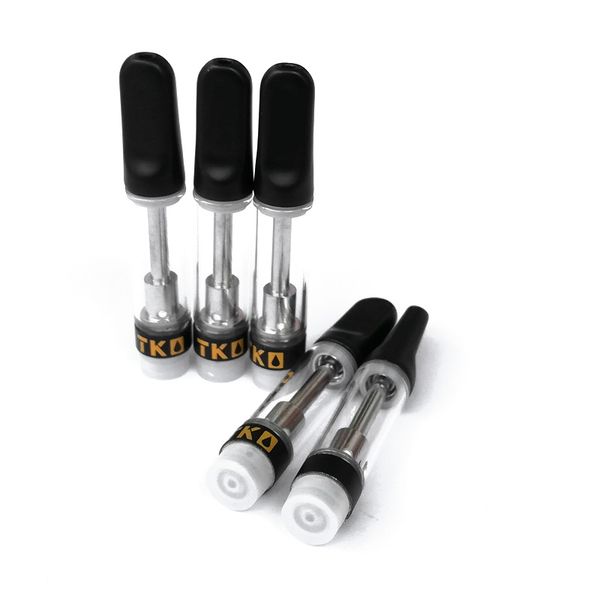 Matte Black TKO Extracts Cartridges empty with Black Packaging 0.8ml 1ml Ceramic Carts 510 Vaporizer E Cigarettes dhl free
Matte Black TKO Extracts Cartridges empty with Black Packaging 0.8ml 1ml Ceramic Carts 510 Vaporizer E Cigarettes dhl free
