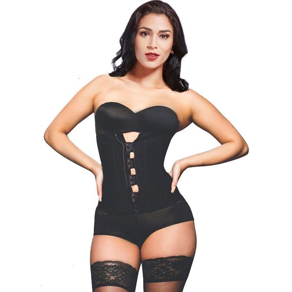 waist trainer shapers hook zipper rubber latex waist trainer corsets and bustiers waist cincher corset slimming shapewear women, Black;white
waist trainer shapers hook zipper rubber latex waist trainer corsets and bustiers waist cincher corset slimming shapewear women, Black;white