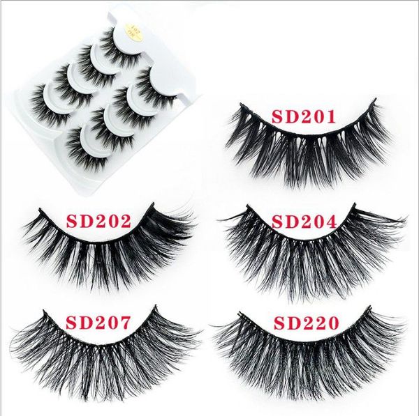 4 pairs natural false eyelashes fake lashes long makeup 3d mink lashes eyelash extension mink eyelashes for beauty
4 pairs natural false eyelashes fake lashes long makeup 3d mink lashes eyelash extension mink eyelashes for beauty