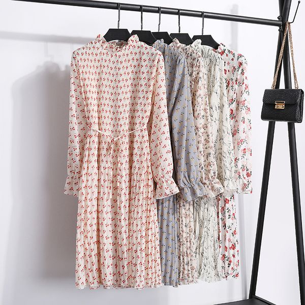 cotton female dress pleat sweet women solid print dress office ladies loose black long dresses full sleeve summer vestido 2xl, Black;gray
cotton female dress pleat sweet women solid print dress office ladies loose black long dresses full sleeve summer vestido 2xl, Black;gray