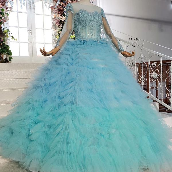 vestidos де фиеста 2019 каскадных рябить зашнуровать назад тюль с длинным рукавом иллюзия о шее кружева аппликации бисер вечерних платьев ab, Black;red
vestidos де фиеста 2019 каскадных рябить зашнуровать назад тюль с длинным рукавом иллюзия о шее кружева аппликации бисер вечерних платьев ab, Black;red