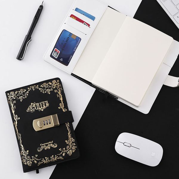 notebook retro password book creative student diary with lock notebook japan and south korea thickened hand account notebook stationery thic, Purple;pink
notebook retro password book creative student diary with lock notebook japan and south korea thickened hand account notebook stationery thic, Purple;pink
