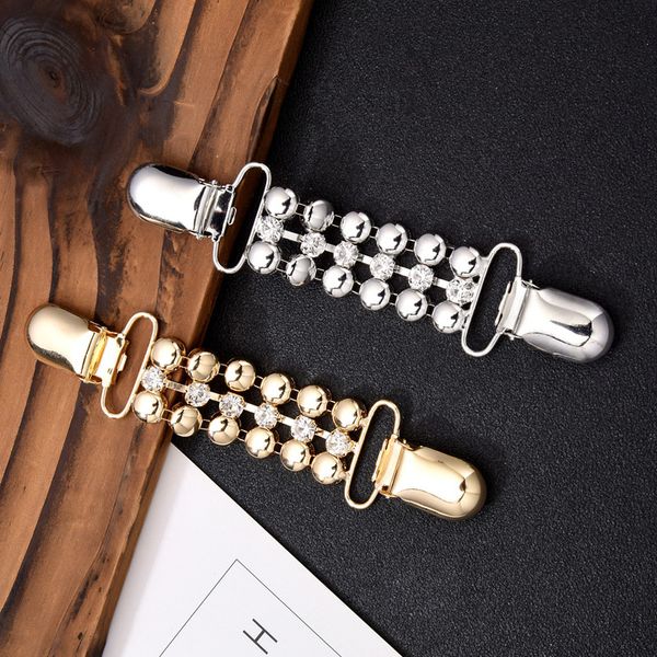 new fashion brooch women rhinestone duckbill buckle clothing decor chain cardigan clip sweater blouse clip clothing decoration brooch pins, Gray
new fashion brooch women rhinestone duckbill buckle clothing decor chain cardigan clip sweater blouse clip clothing decoration brooch pins, Gray