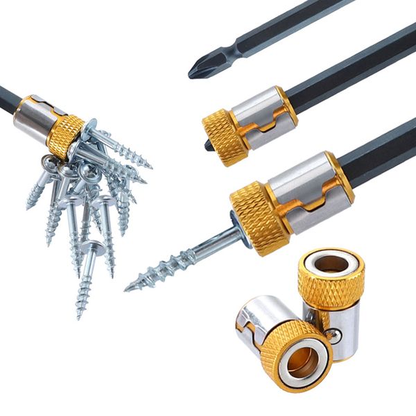 1/4'' 6.35mm screwdriver magnetic ring metal removable magnet driver hex electric screwdriver bit strong magnetizer
1/4'' 6.35mm screwdriver magnetic ring metal removable magnet driver hex electric screwdriver bit strong magnetizer