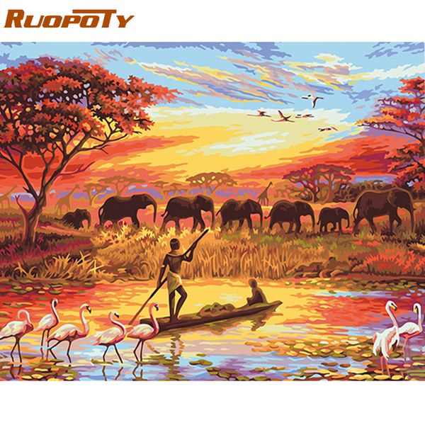 ruopoty frame picture elephant diy painting by numbers landscape modern wall art acrylic canvas painting for home decor 40x50cm
ruopoty frame picture elephant diy painting by numbers landscape modern wall art acrylic canvas painting for home decor 40x50cm